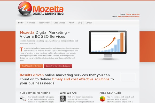 Etherna theme site design template sample