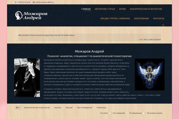 The7 theme site design template sample