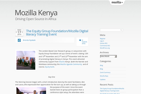 Site using Mozilla Persona (BrowserID) plugin