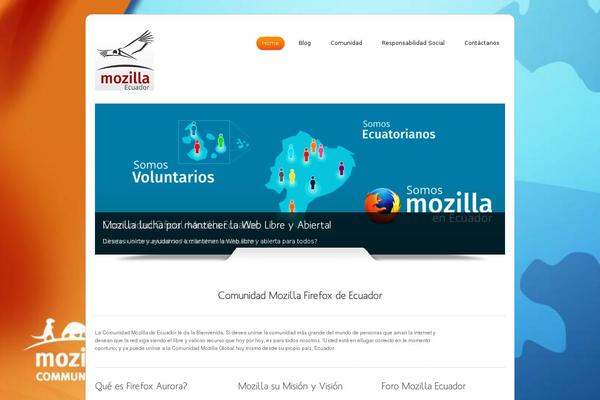mozilla.ec site used Dzonia