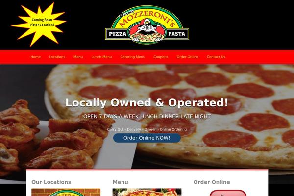 Woodpecker theme site design template sample