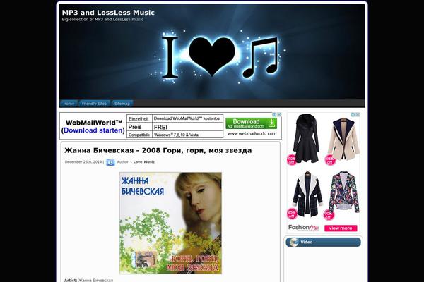 I_Love_Music WordPress theme, websites list used I_Love_Music theme I_Love_Music theme websites examples
