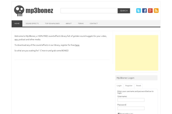 Site using All In One Favicon plugin