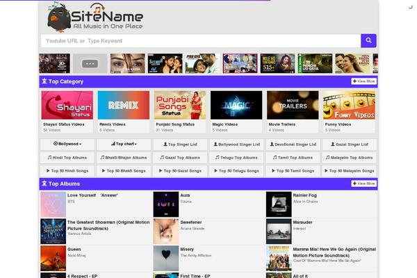 Kotha theme site design template sample