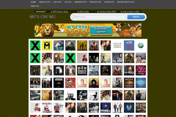 mp3onme.com site used Loomp3
