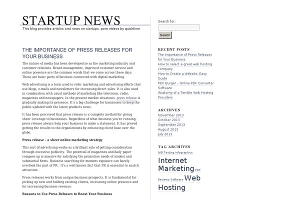 blog.txt theme site design template sample