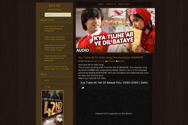 Happenings theme site design template sample