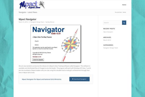 Md theme site design template sample