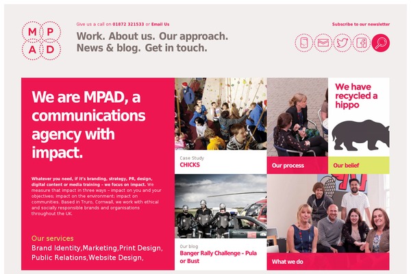 Site using Simple Testimonials plugin