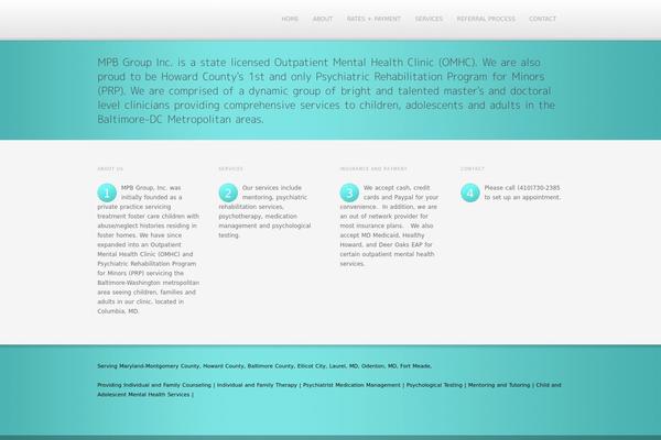 Method theme site design template sample