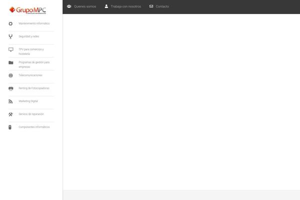 Site using Lottier-wpbakery plugin