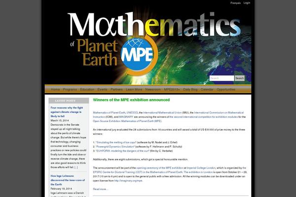 Site using Special Recent Posts plugin
