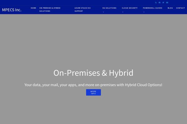 Customizr Pro theme site design template sample