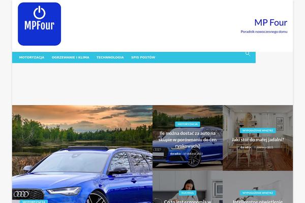 Newspaperss theme site design template sample
