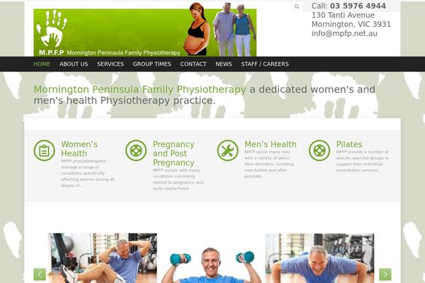Natural theme site design template sample