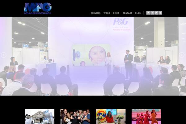 mpg-events.com site used Mpg