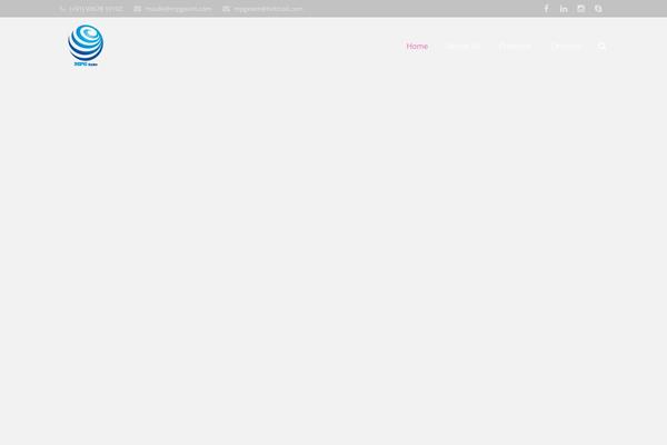 Impreza theme site design template sample