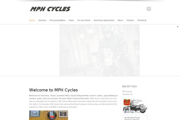 mphcycles.com site used Adelia
