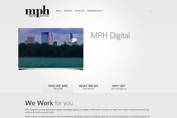 Nova theme site design template sample