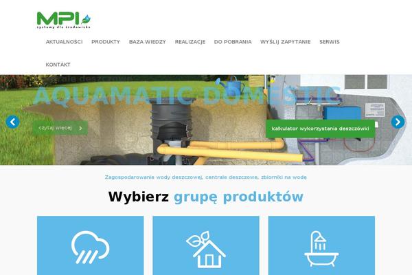 Mpi theme site design template sample