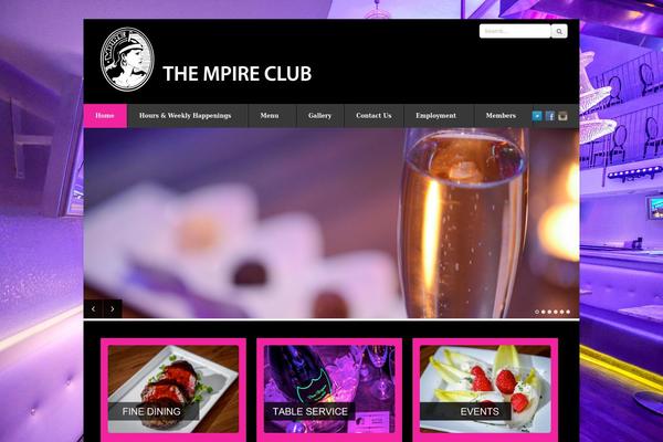 Site using Easy-restaurant-menu-manager plugin