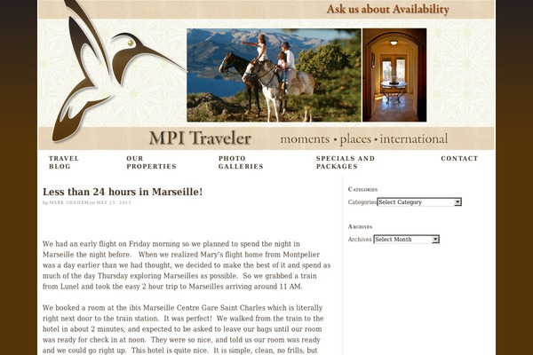 Site using Global Translator plugin