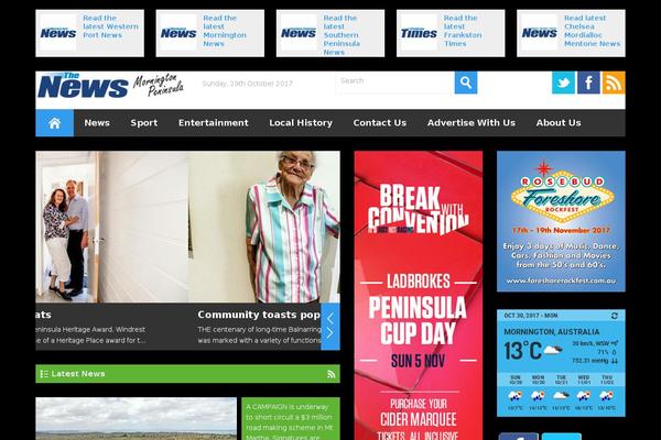 SmartMag theme site design template sample