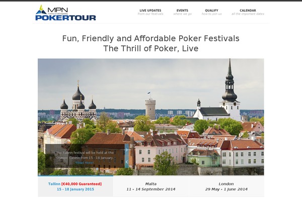 Site using CalPress Calendar plugin