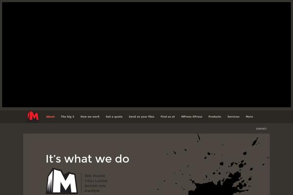 Enfold theme site design template sample