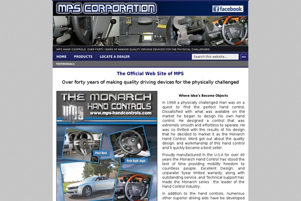 Mps theme site design template sample
