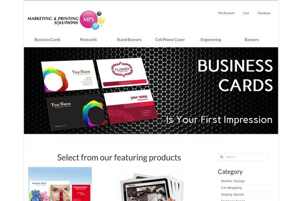 Site using iFeature Slider plugin