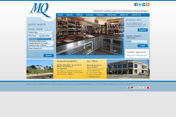 mq.com.au site used Mq