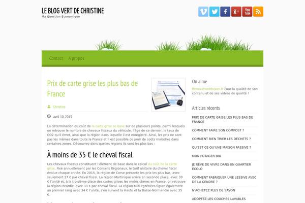 My-world-with-grass-and-dew theme site design template sample