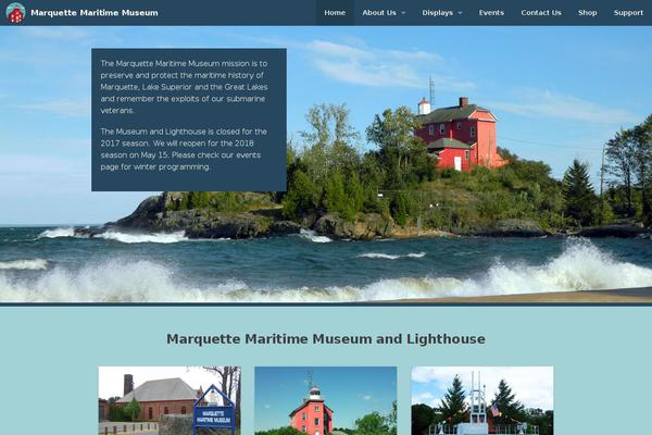 Mmm theme site design template sample