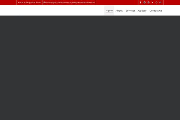Highend theme site design template sample