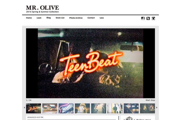 Original theme site design template sample