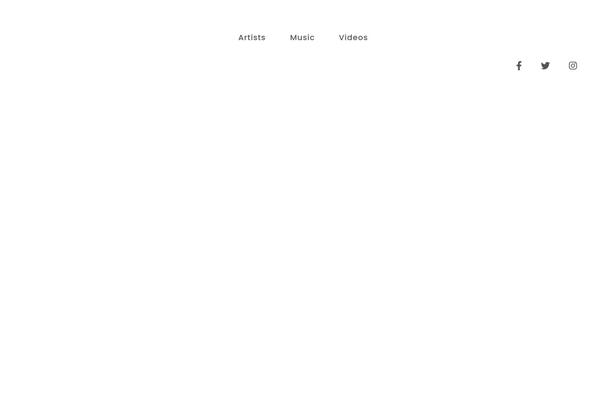 SoundRise theme site design template sample