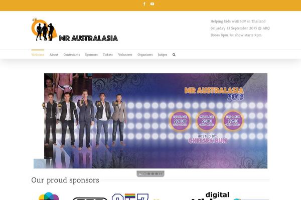 Avada theme site design template sample