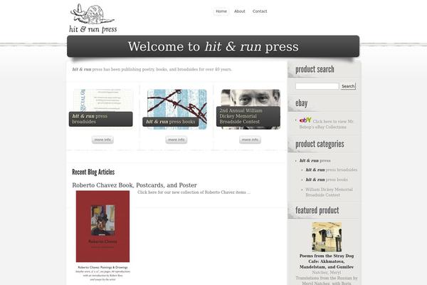 eStore theme site design template sample