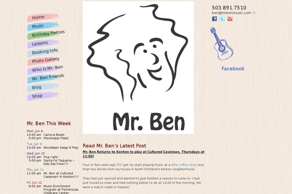Site using Facebook Photo Fetcher plugin