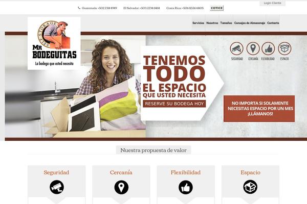 Megahost theme site design template sample