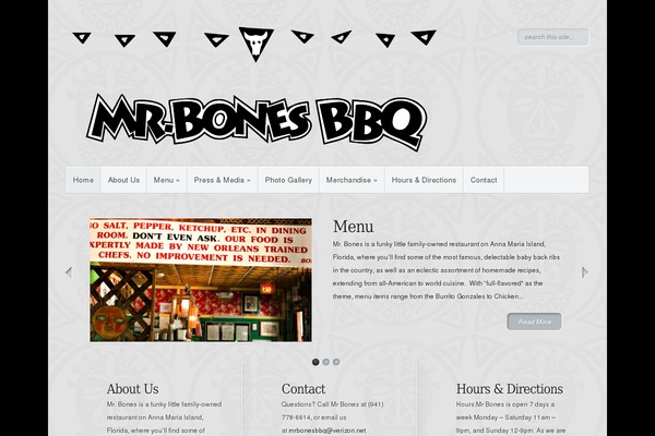 Minimal theme site design template sample