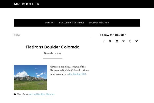 Site using Genesis Single Post Navigation plugin