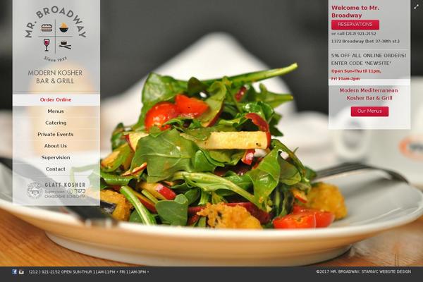 Enfold theme site design template sample