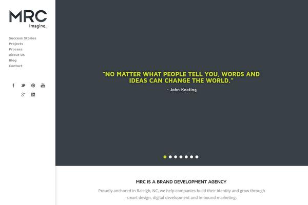 Ink theme site design template sample