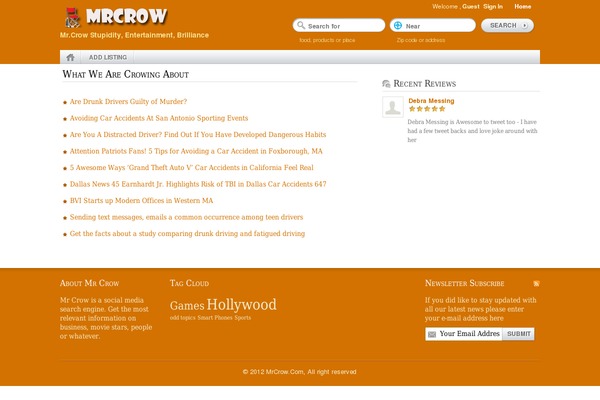 GeoTheme theme site design template sample