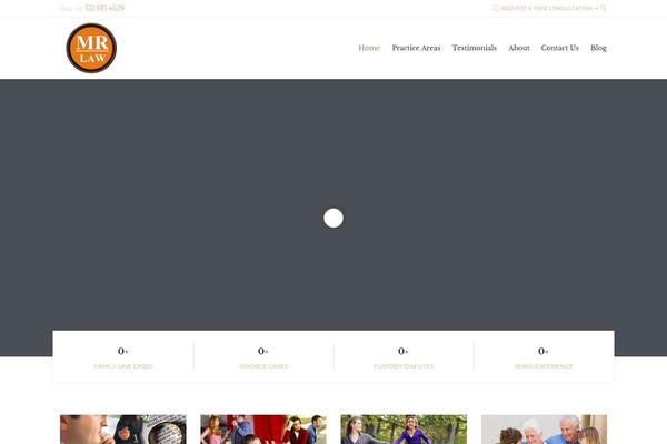 Site using Vamtam-push-menu plugin