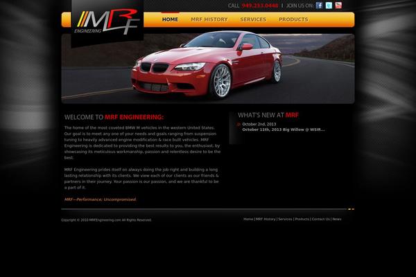 mrfengineering.com site used Mrf