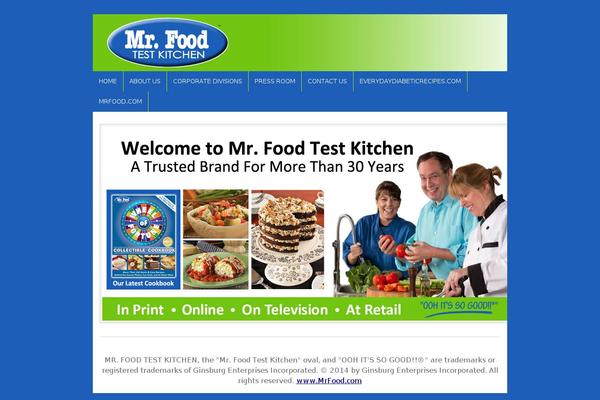 mrfood.co site used Builder-retro