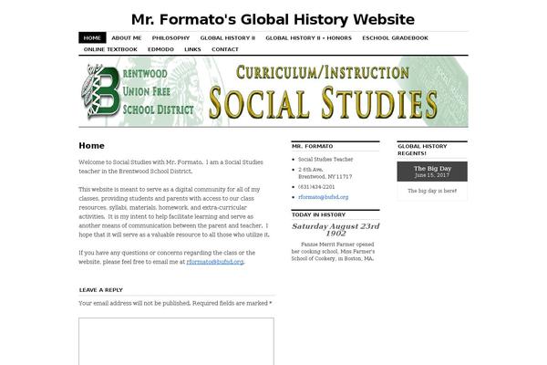 Coraline theme site design template sample